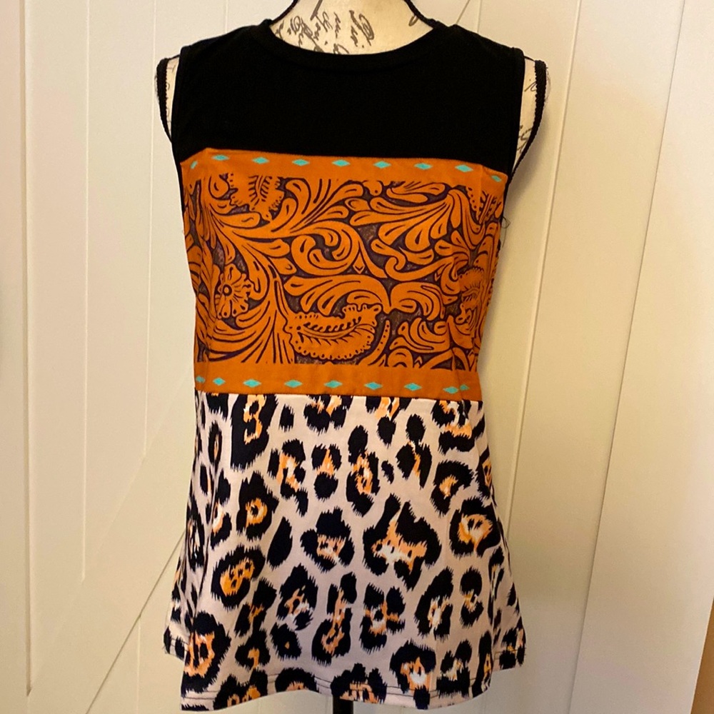 Animal Print Top
